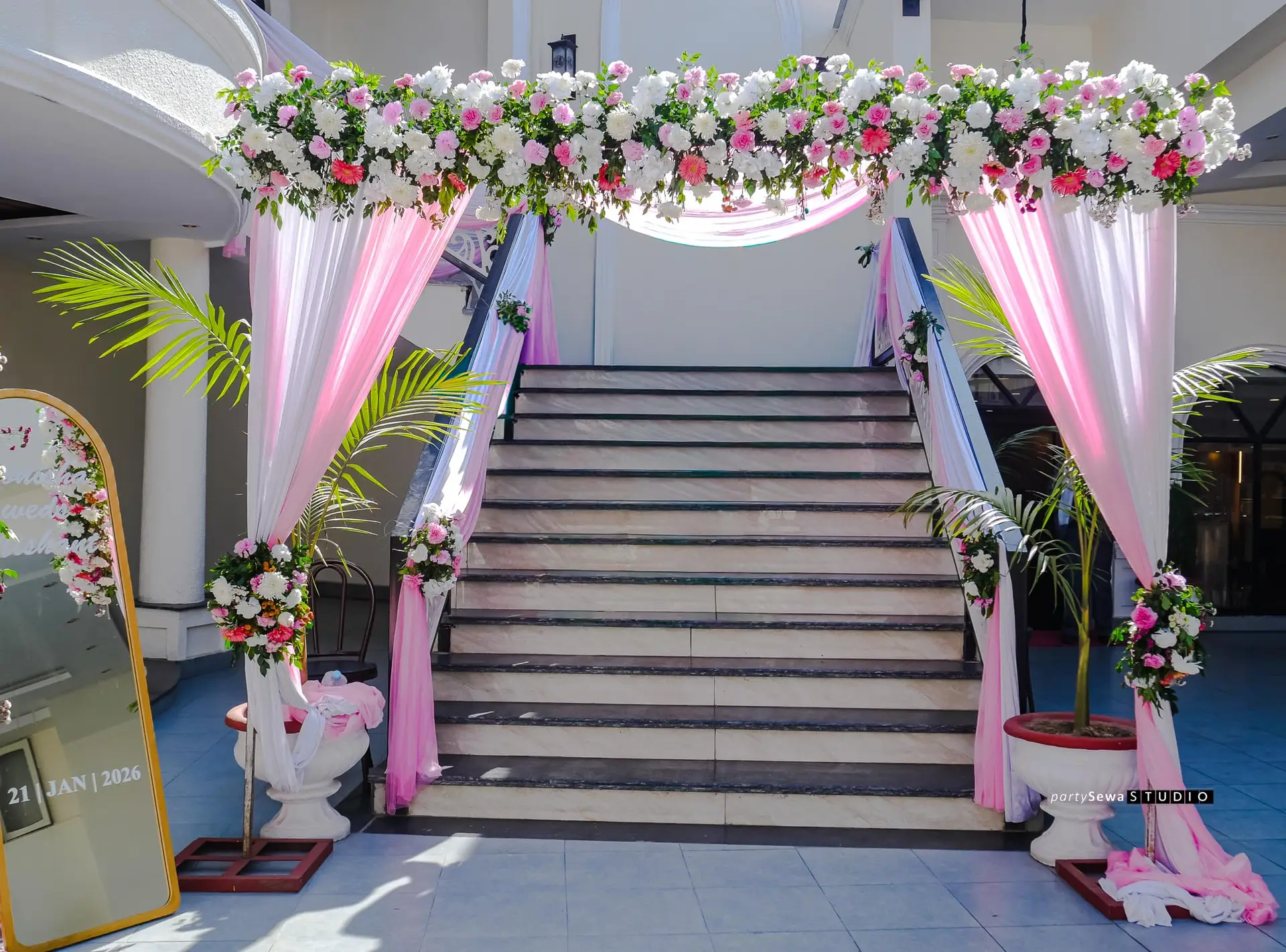 Universal Reception Palace Banquet -Welcome gate Decoration by partySewa.jpg